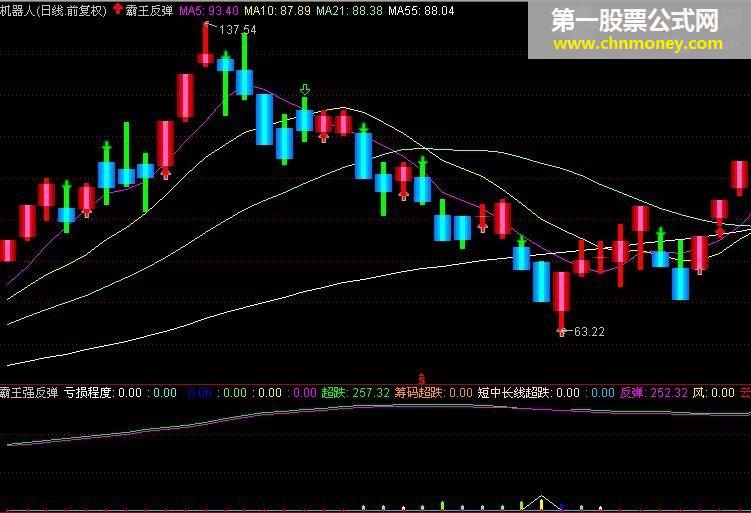 专抓反弹冠军（指标 副图 选股 通达信 贴图）