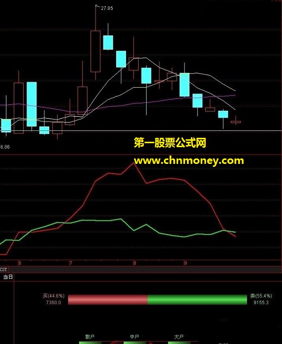 优化主力散户线（源码 副图 贴图）