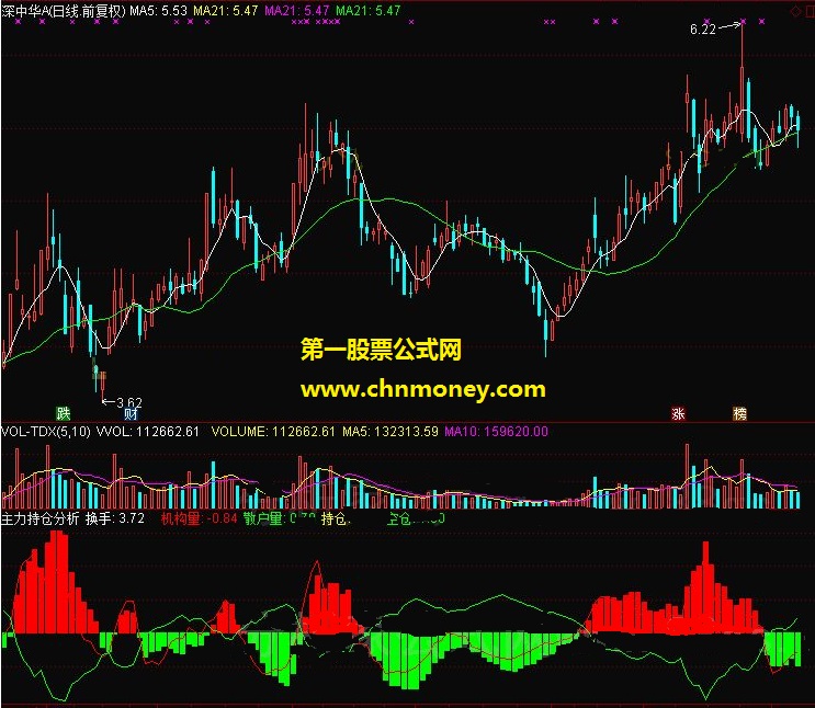 主力持仓分析副图