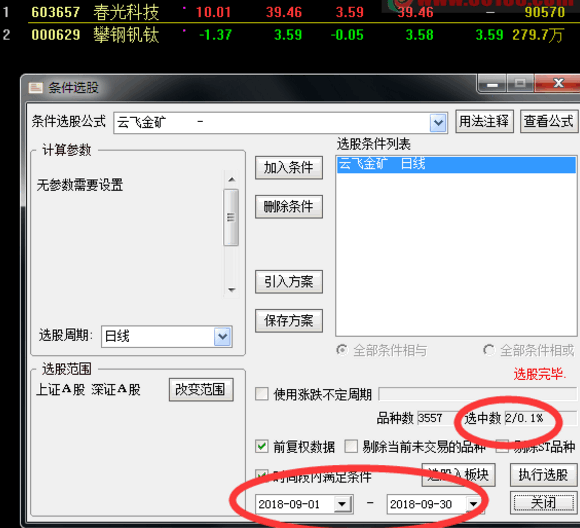 云飞金矿盘中1%预警低位捕捉大烨智能 德新交运 攀钢钒钛 等大牛股抄底有金矿