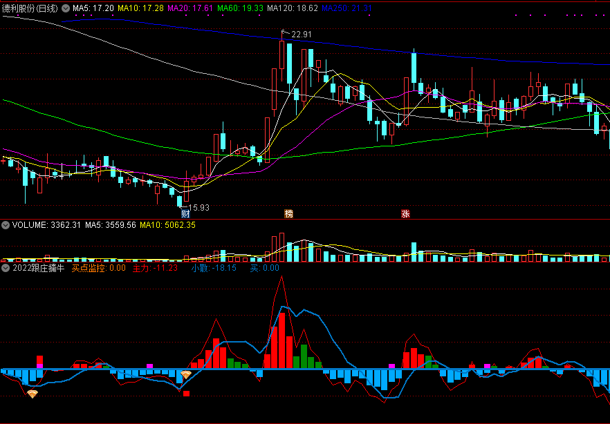 【2022跟庄擒牛】金钻指标，知底而进，跟庄抓涨！