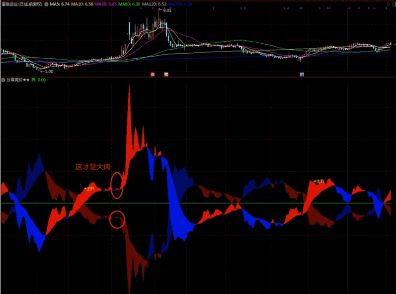 原创〖主升关注抓牛〗副图指标 妖股看得清清楚楚 帮助你丈量妖股的形态 原创 通达信 源码