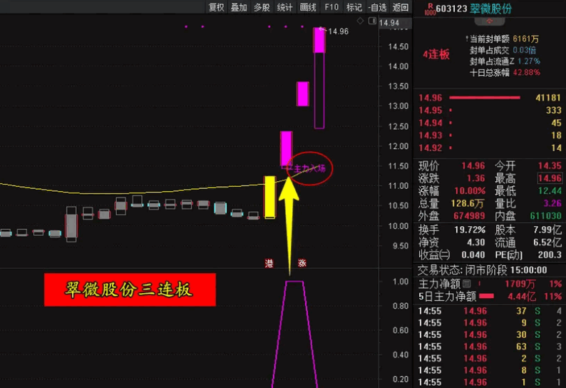 〖竞价抢筹量化模型〗主图/附图/选股指标 简单易用高效精准助力主升 手机电脑通达信通用 通达信 源码