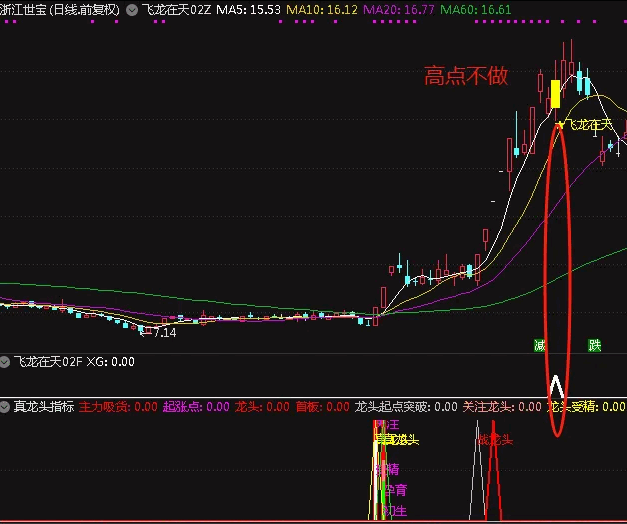不一样的〖飞龙在天〗主图/副图/选股指标 在股市中猛龙出击的实战利器 无未来 通达信 源码
