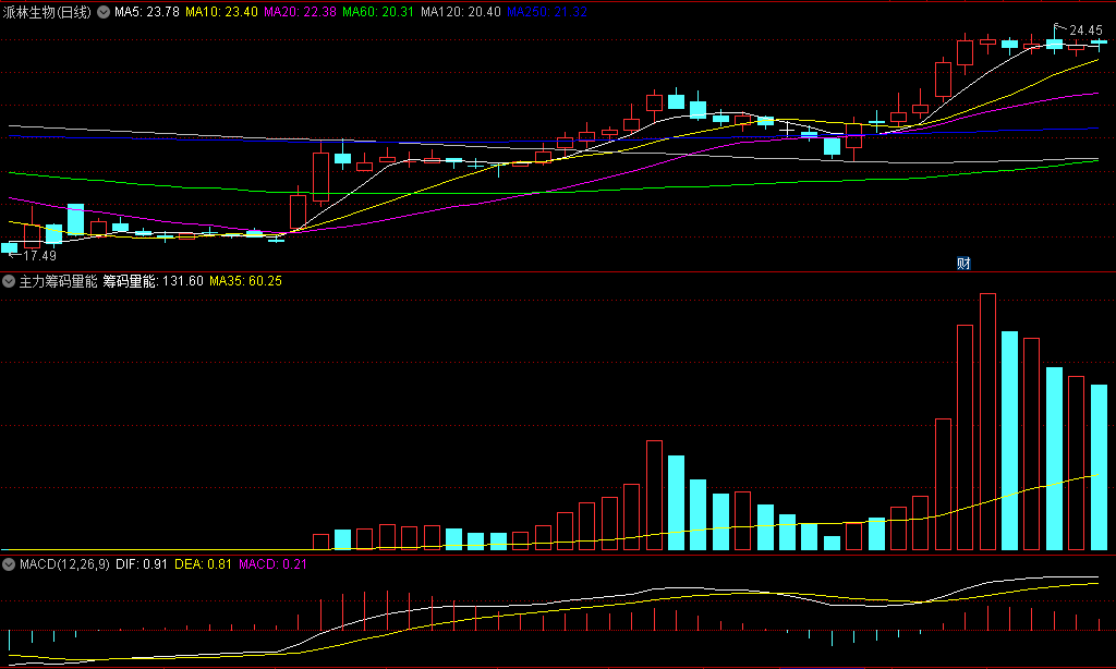 〖主力筹码量能〗副图指标 不做无主力的票 红色量能柱突破黄色绝密量能就建仓 通达信 源码