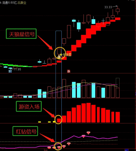 某网收费〖天狼星套装〗主图/副图/选股指标 手机电脑版 共振监控紧跟游资 通达信 源码