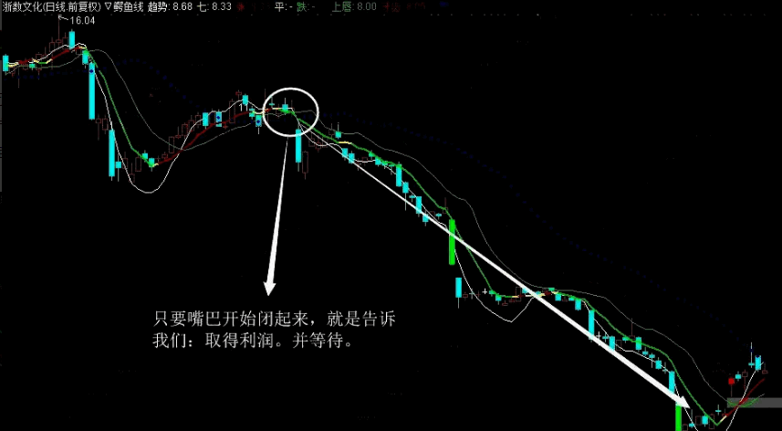 〖鳄鱼线主图〗主图/选股指标 养条鳄鱼在身边 天天能吃肉 通达信 源码