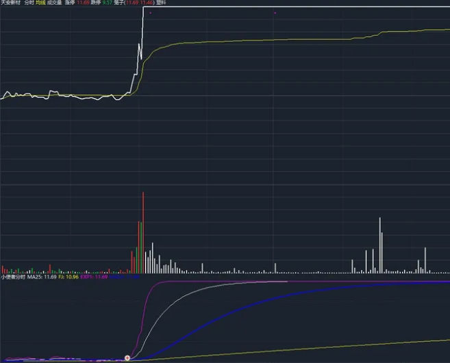 〖小使者分时〗副图指标 分时指标中成功率最高的 无未来 通达信 源码