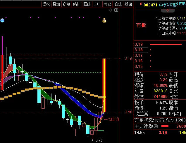 【VIP超白金珍藏版】〖风口形成终极版〗主图指标 高量底不破低吸 高量顶底均有价格显示 通达信 源码