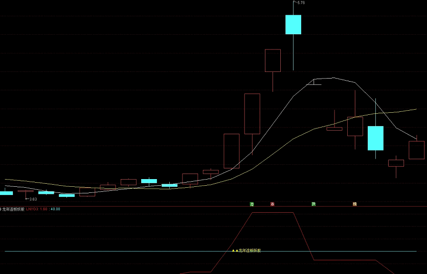 〖龙年连板妖股〗副图/选股指标 长白山/深中华A有信号 2024龙年首发 通达信 源码