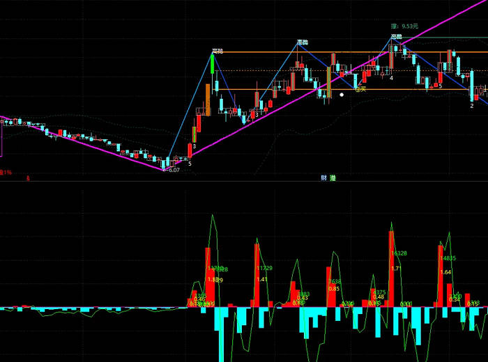观察主力资金的〖资金流变〗副图指标 观察主力什么时候拉升 需L2数据支持 通达信 源码