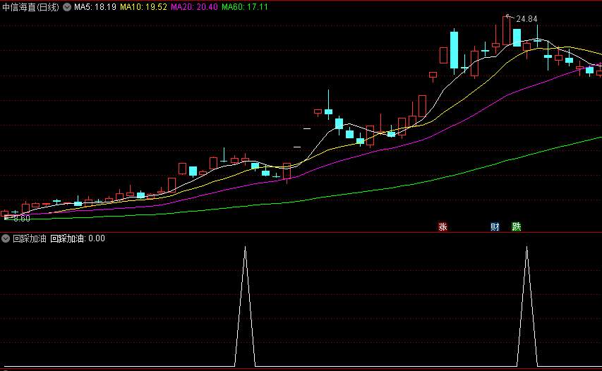 〖回踩加油〗副图/选股指标 回踩更安全 源码分享 通达信 源码