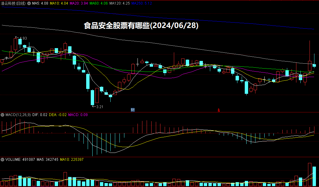 食品安全股票有哪些(2024/06/28)