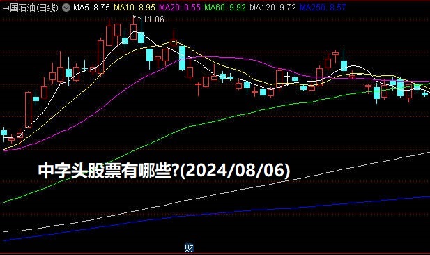 中字头股票有哪些?(2024/08/10)