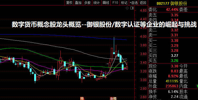 数字货币概念股龙头概览--御银股份/数字认证等企业的崛起与挑战