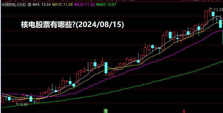 核电股票有哪些?(2024/08/15)