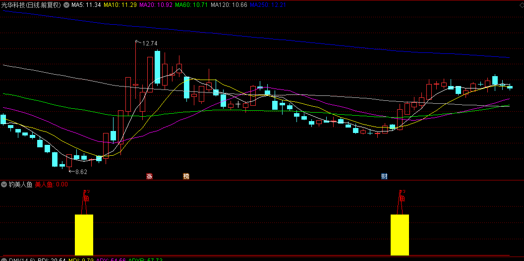 【钓美人鱼】副图指标，妖股抓不少，而且源码无未来