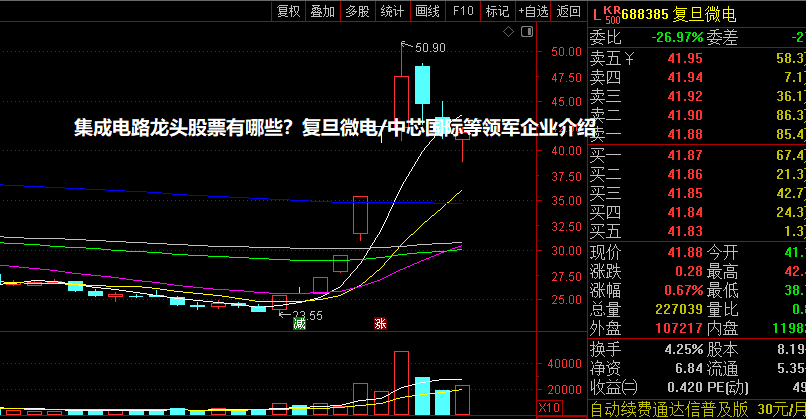 集成电路龙头股票有哪些？复旦微电/中芯国际等领军企业介绍