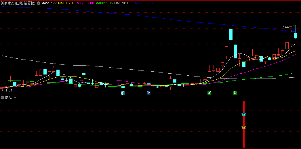 【尾盘T+1】副图与选股指标，抓回弹拉升机会真实有效，操作指南详解，杜绝未来函数干扰！