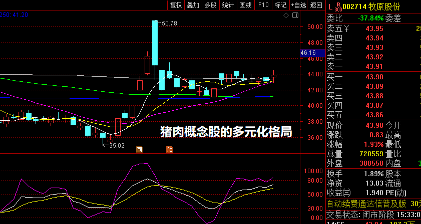 猪肉概念股的多元化格局