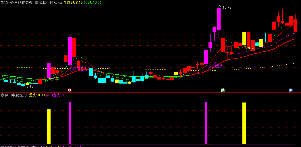 【风口牛股龙头】主图/副图/选股指标，预判市场热门题材+热门风口，抓龙头股票！