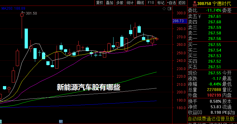 新能源汽车股有哪些