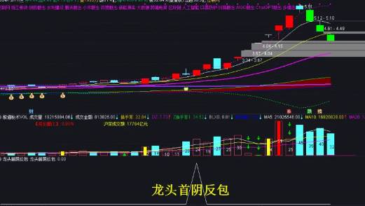 智尊版【龙头首阴反包战法】副图+选股指标，最适合当下行情，不完全反包，参数可自行修改！