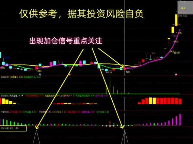 低风险跟庄实战系列之【龙头战法】主图+副图+加仓选股指标，6合一，简单易懂好操作！