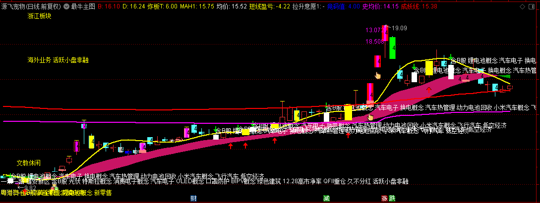 【最牛主图】主图指标，高手一看就明白背后逻辑，通常只看红转蓝最强势区间