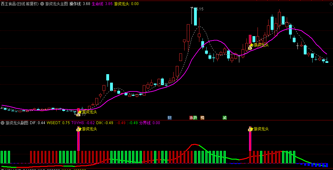 今选【游资龙头】主图/副图/选股指标，游资资金流向一目了然，精准把握持仓时机！