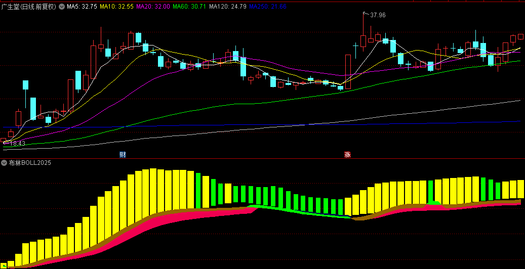全网唯一【布林BOLL2025】副图指标，私人定制，颠覆式改写，精准定位涨跌！