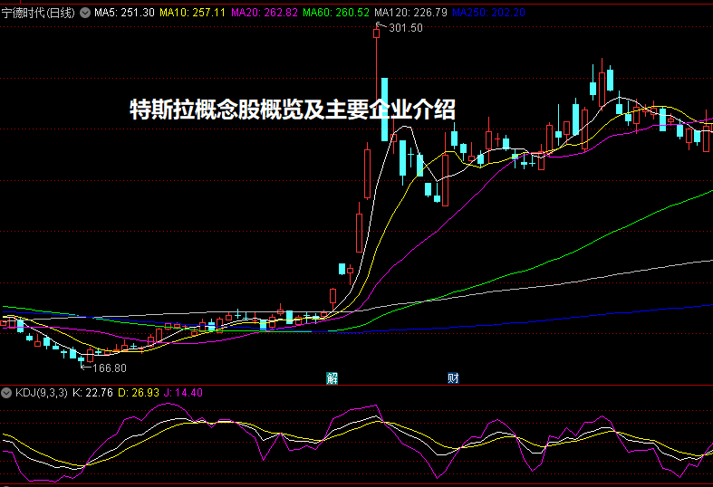 特斯拉概念股概览及主要企业介绍