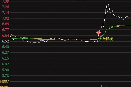 最近很火的【大单抓板】分时主图指标，捕捉游资和大单资金操作行为，抓潜在涨停板机会